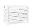 Mobile da Giardino 2 Ante 90x55x70h cm Atlantic Bianco
