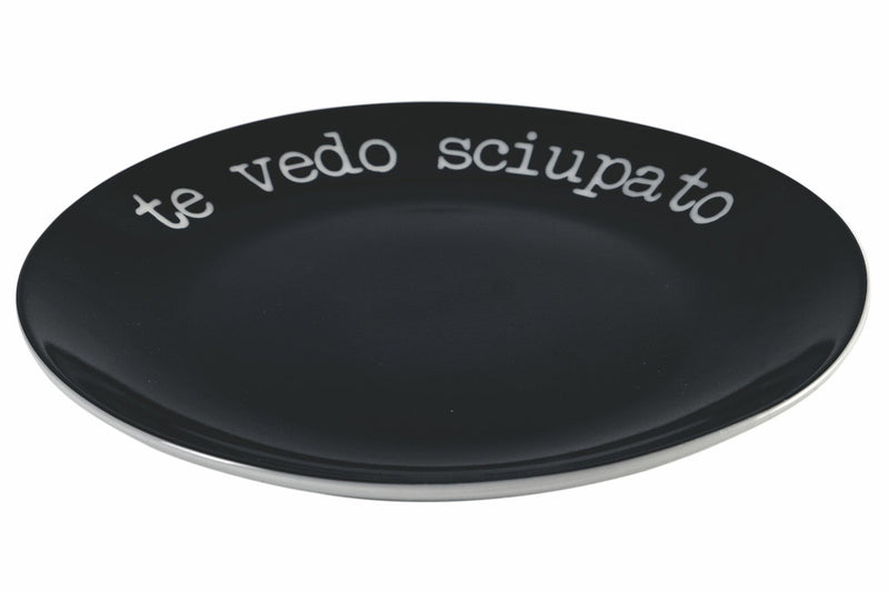 Set 6 Piatti Frutta in Porcellana Villa d'Este Home Tivoli Spqr