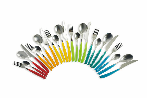 sconto Service-Set Besteck 24-teilig in Stahl Villa d'Este Home Tivoli Marrakesch