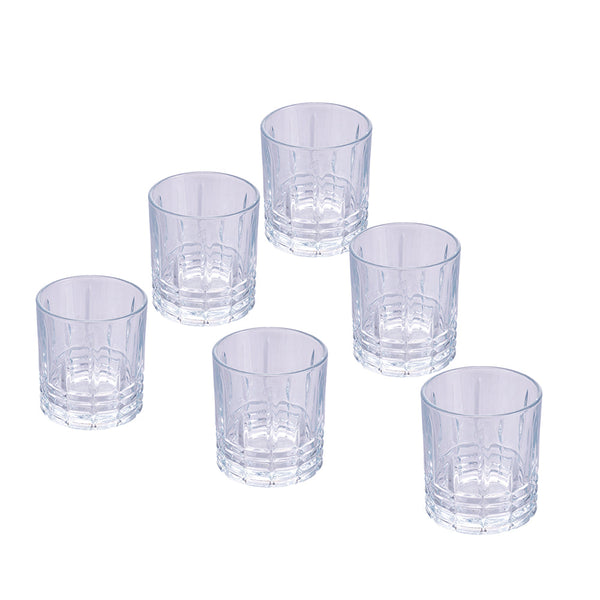 Set mit 6 Wassergläsern Glace Classic in Transparent Villa d'Este Home Tivoli Glas prezzo