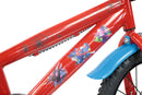 Bicicletta per Bambini 14" Marvel Spiderman Freni Caliper e Stabilizzatori in Acciaio Hi-Ten Rosso