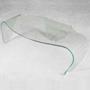 Tavolo in Vetro H41x75x140cm Itamoby Marte Trasparente 