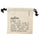 Knoblauch/Knoblauchbeutel 15x15 cm in Cotton Villa D'este Home Tivoli