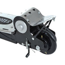 Monopattino Elettrico per Bambini 120W Pieghevole con Freno e Cavalletto Nero 