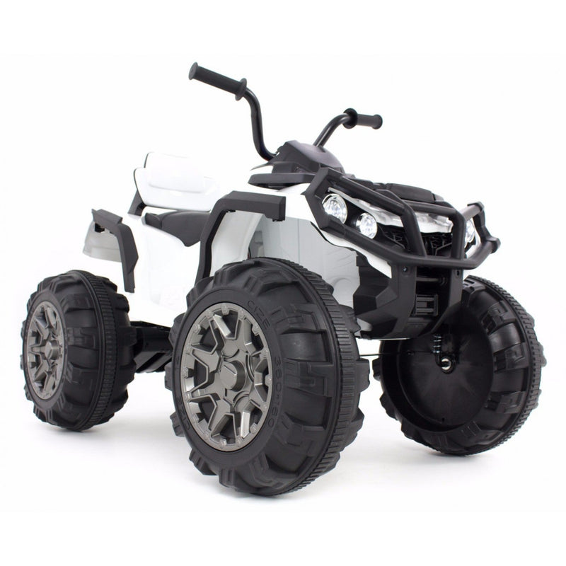Quad Elettrico 12V Kidfun Moto Outlander Bianco
