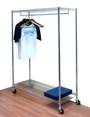 Stender Appendiabiti in Acciaio Cromato 46X122X166Cm Tosini DRESS120