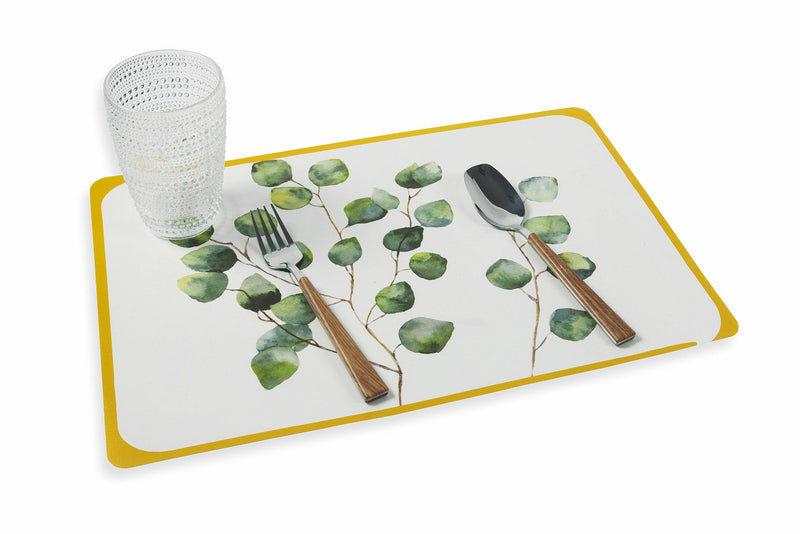 Set 6 Tovagliette 45x30 cm in Plastica Villa d'Este Home Tivoli Oriental Botanique