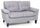 2-Sitzer-Sofa 145 x 78 x 95 cm in grauem Stoff