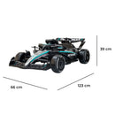 Macchina Elettrica per Bambini Licenza Mercedes F1 12V con Telecomando Nero