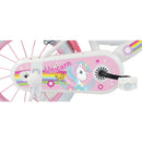 Bicicletta per Bambine 16" Unicorn Freni Caliper e Stabilizzatori in Acciaio Hi-Ten Rosa      