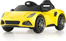 Macchina Elettrica per Bambini Licenza Ufficiale Lotus Emira 12V 4,5Ah Giallo       