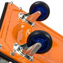 Carrello Pieghevole da Trasporto 300 Kg in Lamiera Arancione