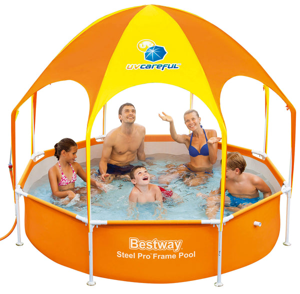 Runder oberirdischer Pool Ø244x51cm Bestway Splash in Shade 56432 online