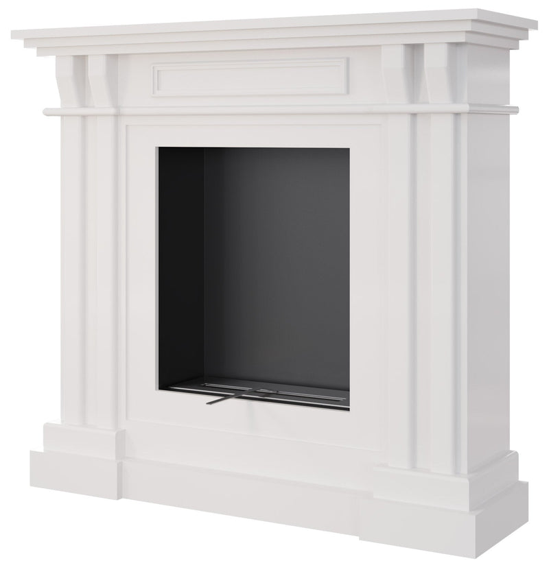 Camino a Bioetanolo da Pavimento 110,8x30,6 cm Flig Davie Bianco