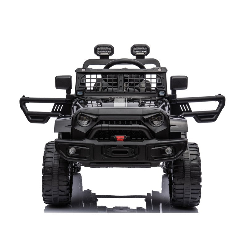 Macchina Elettrica per Bambini 12V Baby Fuoristrada Nera
