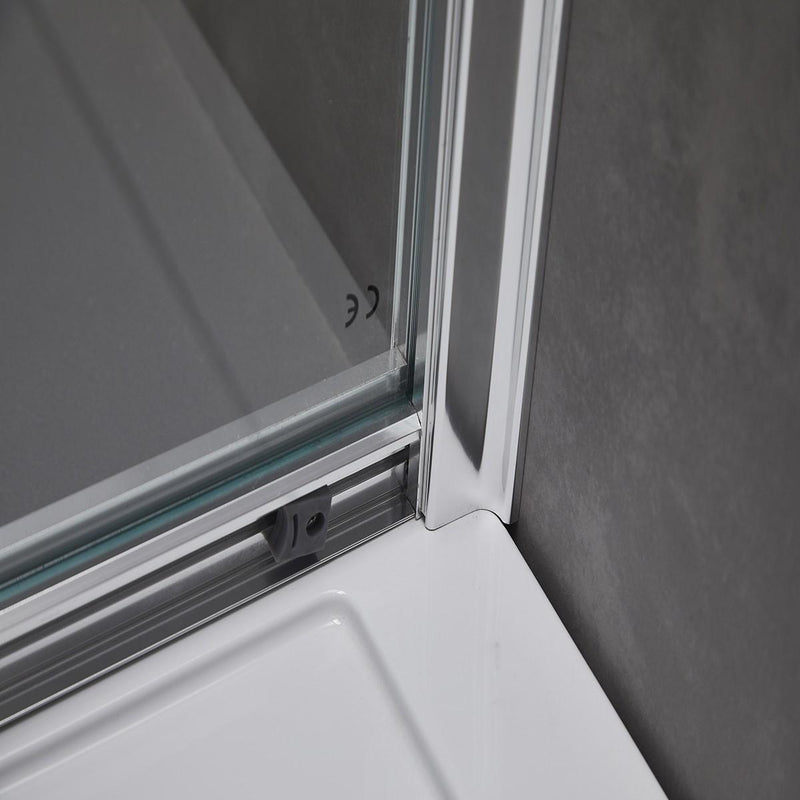 Box Doccia Semicircolare 2 Ante Scorrevoli in Cristallo Trasparente 6mm H190 Bonussi Giuly Varie Misure