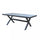 Mackay-Tisch 200 x 100 x 75 h cm in anthrazitfarbenem Aluminium