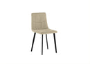 Set 4 Sedie Ariel 46x55x87,5 cm in Tessuto Easy-Clean Beige       
