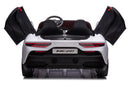 Macchina Elettrica per Bambini 12V con Licenza Maserati MC20 Bianca