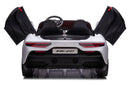 Macchina Elettrica per Bambini 12V con Licenza Maserati MC20 Bianca