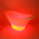 Secchiello Ghiaccio Portabottiglie 64x30x28 cm a Led Ricaricabile in Polietilene Multicolor