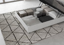 Letto Matrimoniale Francese Testata Inclinata Demas Bianco Frassino Varie Misure