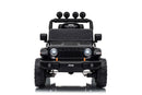 Macchina Elettrica per Bambini 101x59x65 cm Licenza Jeep Rubicon Small Nero