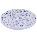 Set 6 Sottobicchieri Ø10x1 cm  in Ceramica VdE Tivoli 1996 Terrazzo