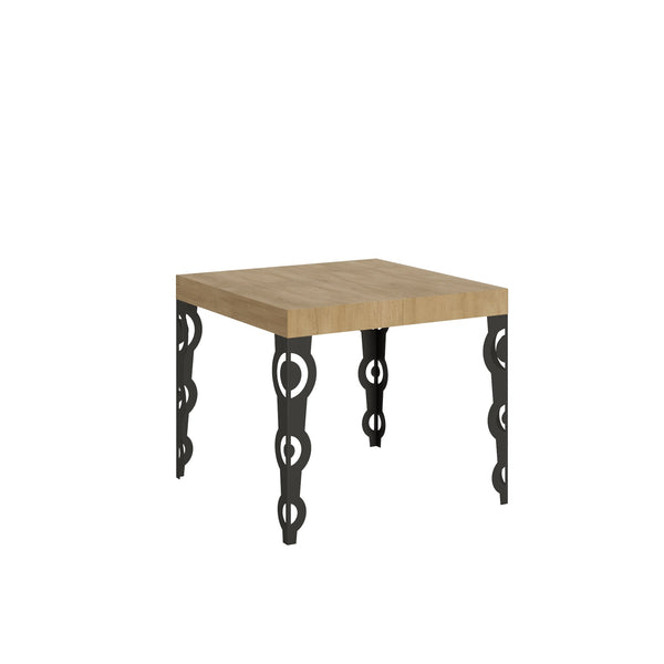 acquista Tavolo Allungabile 90-246x90x77 cm Karamay Quercia Naturale