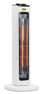 Stufa Elettrica ad Infrarossi 23x23x61,5 cm 800W Moel Maui 840C Bianca