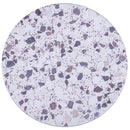 Set 6 Sottobicchieri Ø10x1 cm  in Ceramica VdE Tivoli 1996 Terrazzo