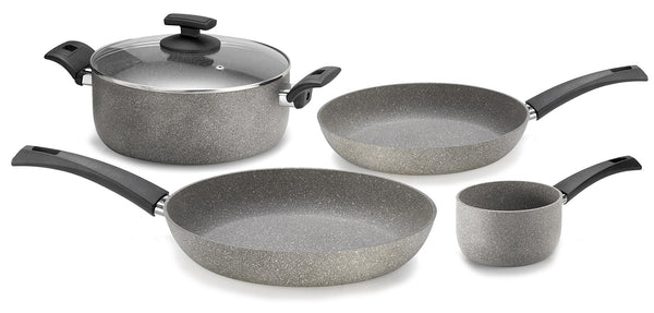 acquista Olympia Rockers 5-teiliges Kochgeschirr-Set aus Antihaft-Aluminium