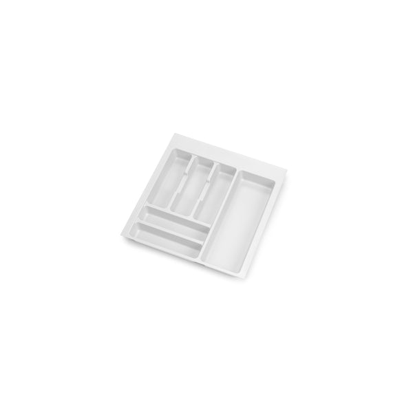 sconto Optima Vertex/Concept Besteckkasten 500 mm (16 mm Schultern) M 500 Weiß Kunststoff Emuca Technoplastic