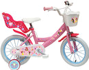 Bicicletta per Bambina 16"" 2 Freni Disney Princess Rosa