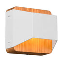 Applique da Interno a led in Metallo Bianco Opaco