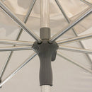 Ombrellone da Giardino 3x3m in Alluminio con Manovella Milano S Bianco