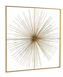 Parete Auriel 90x90 cm in Acciaio