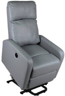 Poltrona Alzapersona Elettrica 1 Motore in Similpelle Vandi Panna