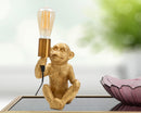 Lampada da Tavolo Monkey 17x14,5x25 cm in Poliresina 