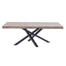 Tavolo da Pranzo Allungabile 200x76x90 cm in Legno Nobilitato Rovere