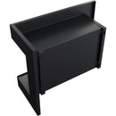 Camino a Bioetanolo da Incasso 60x48 cm Flig Tampa Nero Angolo a Destra