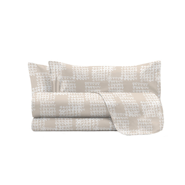 online Set Lenzuola con Stampa Sopra Sotto e Federe Linea River Kura Varie Misure