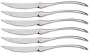 Set 6 Coltelli da Tavola Lama Seghettata in Acciaio Inox Trek