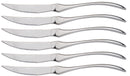Set 6 Coltelli da Tavola Lama Seghettata in Acciaio Inox Trek
