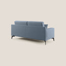 Divano 2 Posti 166x95x91 cm in Tessuto Carta Da Zucchero