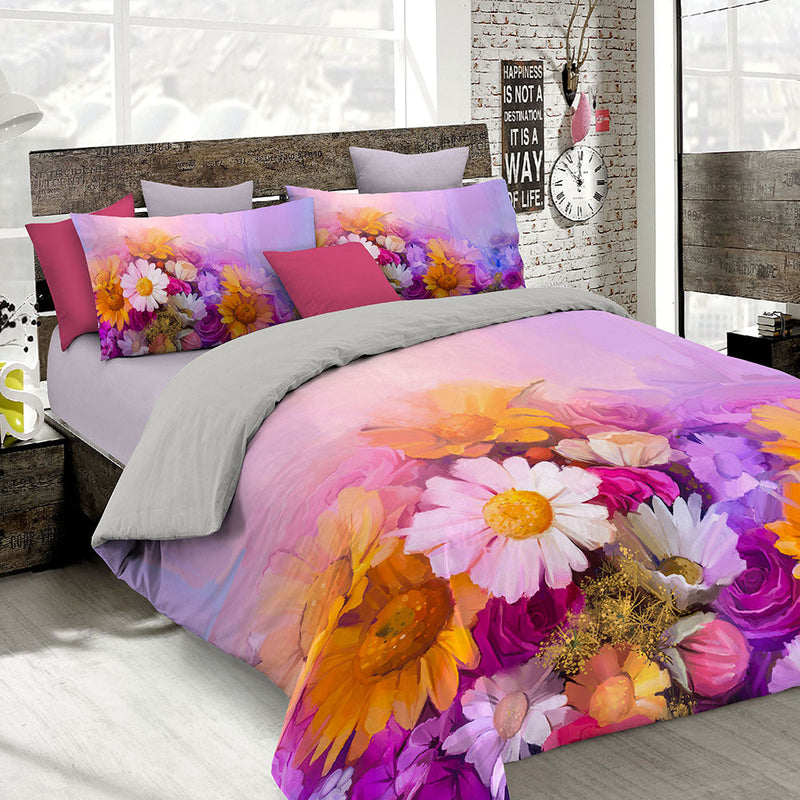 Copripiumino con stampa sul Sacco e Federe Matrimoniale