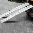 Coppia Rampe di Carico pieghevoli Pedana Antiscivolo 180cm Trattorino Quad Moto