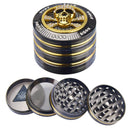 Grinder Ø50 mm 4 Livelli per Spezie Erbe e Tabacco Teschio