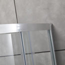 Box Doccia Semicircolare 2 Ante Scorrevoli in Cristallo Trasparente 6mm H190 Bonussi Giuly Varie Misure