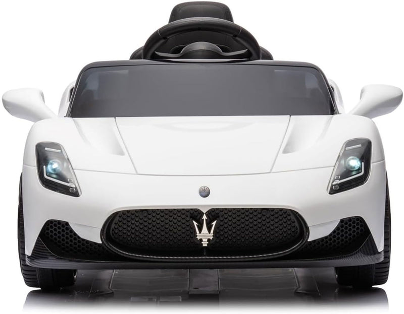 Macchina Elettrica per Bambini Licenza Ufficiale Maserati 10,8V 5Ah Bianco      